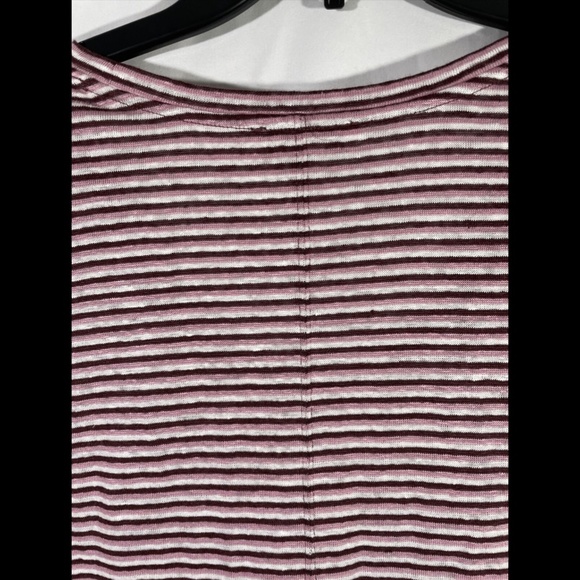 NEW Nordstrom Signature Francesca Linen Stripe Top‎ - Picture 8 of 12